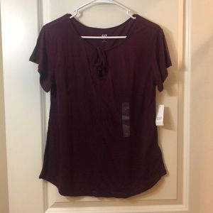 Purple/ maroon blouse